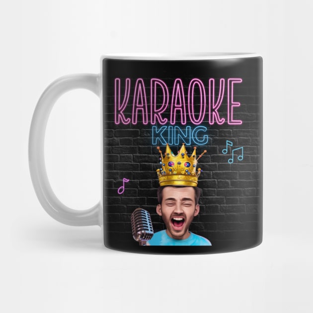 Karaoke King, gift mugs, apparel, t-shirts, hoodies, shirts by Goodies Galore